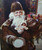 Vintage Christmas Santa Claus Postcard Brown Robe Tuck 1029 Oilette Gilette