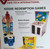 Space Shapes Treasure Hunt Bee Ware Arcade Game Flyer Vintage Art 8.5" x 11"
