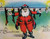 Santa Claus Christmas Postcard Row Of Stockings Metropolitan News Unused 350