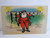 Santa Claus Christmas Postcard Row Of Stockings Metropolitan News Unused 350