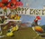 Easter Postcard Farm Rooster Baby Chicks Embossed Flowers Vintage Antique