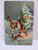 Christmas Postcard Dwarf Lantern Rabbit Deer Fantasy John Winsch Back 1909