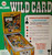 Wild Card Pinball Machine Flyer Vintage 1977 Original Williams Art 8.5" x 11"