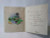 Mid Century Hello Across The Miles Pond Wood Sign Birthday Greeting Card Vintage