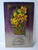 Birthday Token Postcard Yellow Lily Flowers Embossed Avery Winsch Back X236