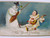 New Years Postcard Mean Snowman Harlequin Series 47 Embossed Allegheny PA 1910