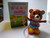 Hula Hula Animals Brown Bear With Hoop Battery Operated Vintage Toy NOS In Box