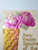 Happy Returns Postcard Roses Flowers In Weaved Vase Relief TRG Rose Embossed
