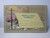 New Year Good Luck Telegram Postcard Church Cable Lines Embossed Vintage