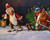 Dwarfs Gnomes Elves Christmas Postcard Fantasy 1912 Ernest Nister Bavaria 407