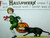 Original Halloween Postcard Stecher Series 63 F Black Cat Chases Boy Antique