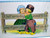 Dutch Boy Girl Barton & Spooner Original Postcard Blue Border CS 432 Non Posted