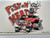 Hot Rod Postcard 350 Piston Head Car Beatnik Monster Custom Racer Coin-Op Card