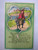 St Patrick's Day Postcard H.I.R. Boston Series 337 Unused Lady On Donkey Vintage