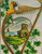 Saint Patrick's Day Postcard Gold Trim Harp Gel Germany Series 0715 Vintage 1911