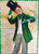 St Patrick's Day Postcard Green Coat Irish Man Signed Ellen Clapsaddle 1908