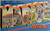 Greetings From Marion Ohio Flag Buildings Large Big Letter Postcard Linen Unused