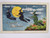 Halloween Postcard 3 Witches On Brooms Fly By Big Moon Man 1903 Tauton Mass Orig