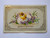 Easter Postcard Baby Chicks Eggs Flowers Vintage Gel 1922 Series B1323 Germany