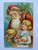 Vintage Santa Christmas Postcard Otto Schloss No 842 Original Embossed Antique