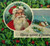 Antique Santa Claus Happy Holly Christmas Postcard Embossed Arthur Horwitz 1910