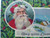 Antique Santa Claus Happy Holly Christmas Postcard Embossed Arthur Horwitz 1910