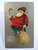 Santa Claus With Toys Dolls Christmas Postcard 1909 Antique Silver Background