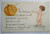 Vintage Halloween Postcard Cupid Angel Julia Woodworth 1913 Series 878 Pikeville