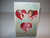 Valentines Day Postcard Cherub Looks Through 3 Hearts Series 699 Vintage German