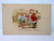 Santa Claus Christmas Postcard Child Sleeping In Bed 1916 St. Louis Missouri