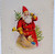 Santa Claus Holds Telephone Christmas Postcard Fairman Pink Of Perfection 4796