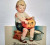 Halloween Placecard Ellen Clapsaddle Diecut Child & JOL Original Unused