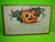 Antique Halloween Postcard Whitney Checker Border Ghost Gnome Pixie Original NH