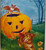 Antique Halloween Postcard Whitney Puppy Dog Owl JOL Embossed Unposted Scarce