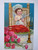 Thanksgiving Postcard Cherub Angel Baby Carves Turkey Candles Stecher 313 B