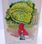 Fantasy Postcard Tuck E Curtis Lettuce Face Anthropomorphic Garden Patch Series