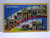 Greetings From Uniontown Pennsylvania Large Big Letter Postcard Linen PA Unused