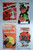 Halloween Candy Treat Bags Ghost Crescent Moon Man Scarecrow Black Cat Witch