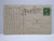 Angel Flying Over Village Christmas Fantasy Postcard Embossed 1910 Silver Stars