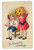 Halloween Postcard Ellen Clapsaddle Child JOL Pumpkin On Head Series 106 Wolf