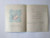 Mid Century Christmas Greeting Card American Flag Pink Houses Church Vintage