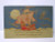 Christmas Greeting Card Sailing Pirate Ship Boat On Ocean Seas Big Moon Vintage