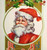 Christmas Postcard Santa Claus Antique Embossed Original X-mas Greetings Card