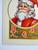 Christmas Postcard Santa Claus Antique Embossed Original X-mas Greetings Card