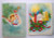 Christmas Greeting Cards Lot Of 2 Vintage Cute Baby Swinging From Tree 1946