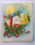 Christmas Greeting Cards Lot Of 2 Vintage Cute Baby Swinging From Tree 1946