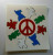 Grateful Dead Sticker Original 1980s Car Window Sticker Bears Dancing Peace Sign