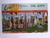 Greeting From Oil City Large Letter Postcard Pennsylvania Linen Curt Teich