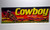 Cowboy Crate Label Western Bucking Bronco Horse Table Grapes 1960's Vintage