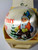 Co-Boy 1979 Hummelwerk Vintage Christmas Ornament Gnome Elf On Skiis Satin Box